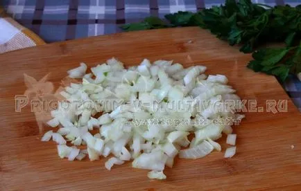 Káposztaleves friss káposzta, csirke, lépésről lépésre recept fotók