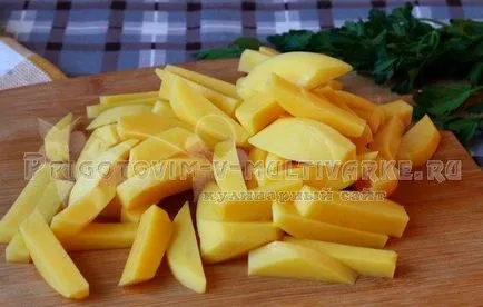 Káposztaleves friss káposzta, csirke, lépésről lépésre recept fotók