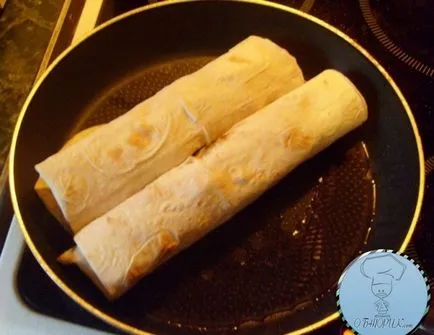 Shawarma kolbásszal egyszerű recept egy fotó otthon