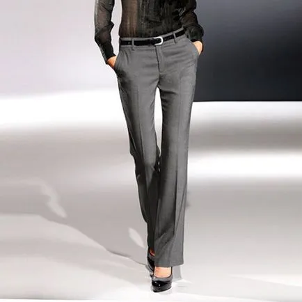 pantaloni gri, cu purtarea decât combinația potrivită de culori, tipuri de pantaloni