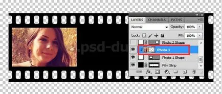 Crearea unui film de fotografii în Photoshop