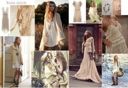 Stílusa boho-chic ruházat (51 kép) Képek és frizura befejezéséhez, izék stílusban Shabby-chic szüret