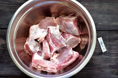 Свински ребра в фолио - стъпка по стъпка рецепта за това как да се готви със снимки