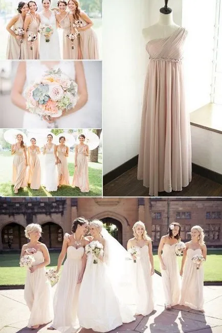 Moda de nunta si Style - rochii si accesorii pentru domnisoarele de onoare din colecțiile de modă de designer