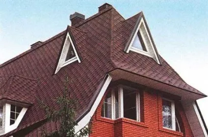 Люкарна або слухове вікно на даху розміри, форми, гост