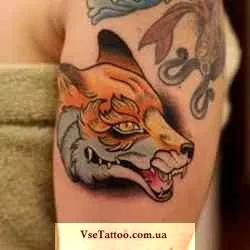 Fox tatuaj adica fotografii, descriere, istorie