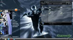 Tron moștenire Subiect - tema tronului filmului pentru Windows 7