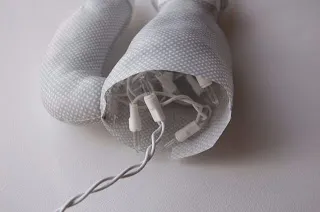 textil rókagombával