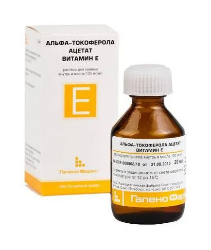 Alfa acetat de tocoferol (vitamina E) - Cerere de instruire de sănătate, fata, păr,