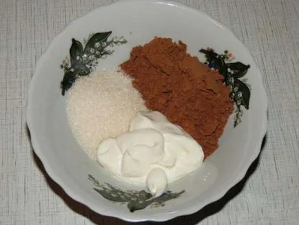 Fagylalt torta „jégkrémet” lépésről lépésre recept fotók