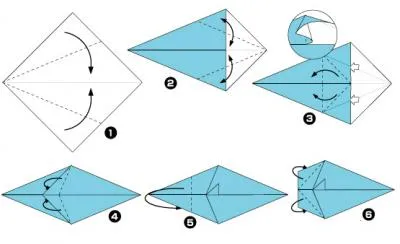 Diagrama Lecție de hârtie origami mouse-ul