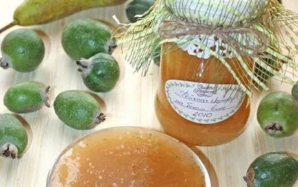 Jam Feijoa - rețete cu descriere detaliată