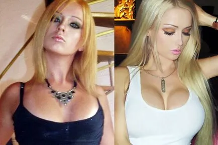 Valeria Lukyanova - fotók előtt és után plasztikai sebészet