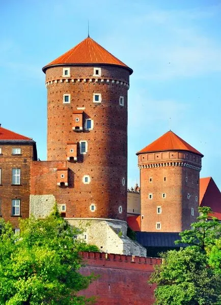 Замъка Вавел в Краков Hill, описание, снимка