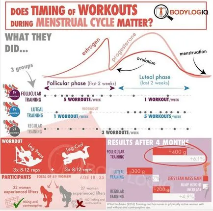 В коя фаза на менструалния цикъл да се включат по-ефективно - zozhnik