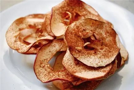 Apple чипс, ябълка чипове рецепта