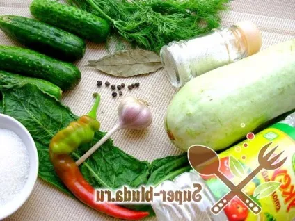 Мариновані овочі на зиму, помідори і кабачки з огірками мариновані, рецепти, заготовки на зиму (зиму) Мариновані овочі на зиму, помідори і кабачки з огірками мариновані, рецепти, заготовки на зиму
