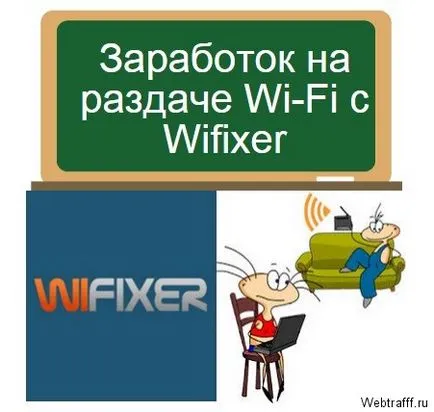 Печалбата на ръка, Wi-Fi с wifixer