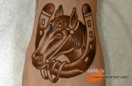 Jelentés tetoválás ló - tattoo kép