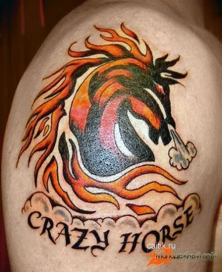 Înțeles horse tatuaje - poze tatuaj