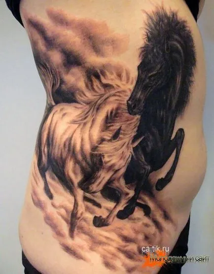 Înțeles horse tatuaje - poze tatuaj