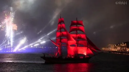 Spectatorii marea celebrare „Scarlet Sails“ Zece ani de visează să-l văd! Fan TV, știri