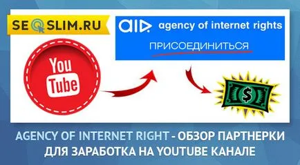 câștigurile afiliat pentru YouTube, cum să se conecteze canalul, și cât de mult să plătească agenție de dreapta pe Internet - Aer