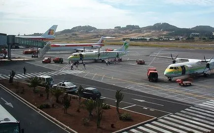 Tenerife Airport Észak- és Dél-Tenerife repülőtér