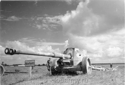 Немски 88 mm зенитна ужасен осемдесет и осма картина, най-добрите армии на световната стратегия на България