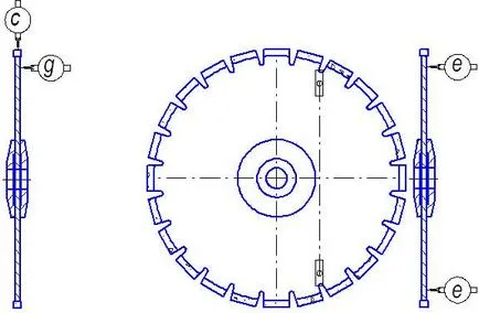 lame de diamant pentru beton si rasnite de beton armat, prezentare generală Vânător de perete, dimensiuni si preturi