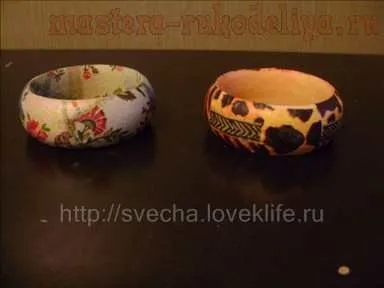Майстер-клас з декупажу браслети