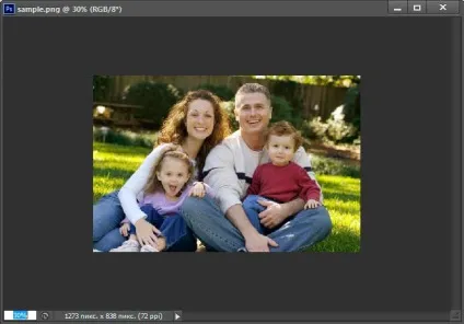Масштабування і панорамування зображень в photoshop