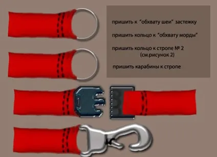 Робимо вихованцеві зручний недоуздок - dogcollar - амуніція і аксесуари для собак
