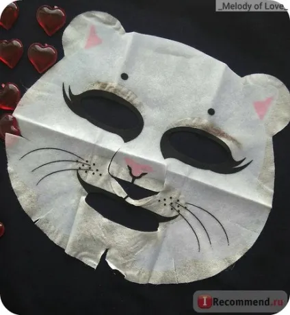 Маска для обличчя vilenta animal mask - «такі милі, але, такі різні за якістю тканинні маски від