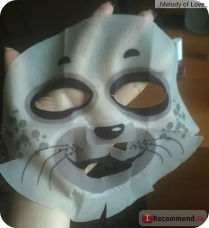 Маска для обличчя vilenta animal mask - «такі милі, але, такі різні за якістю тканинні маски від