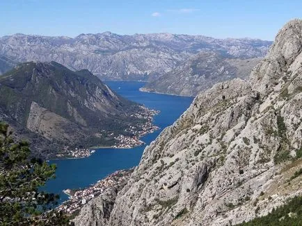 Golful Kotor în Muntenegru, fotografii și descriere