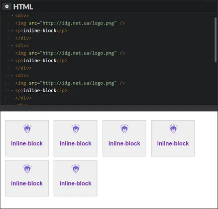 És alsó tömb elemeinek html