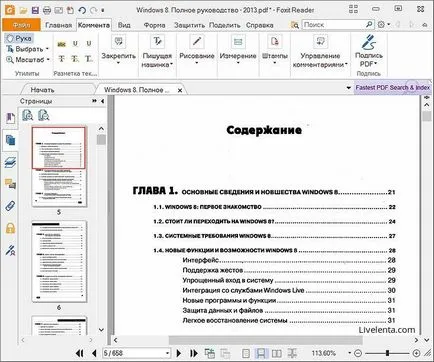 Megnyitja a pdf fájlt a számítógépen