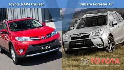 Ce bine Subaru Forester si Toyota Rav 4