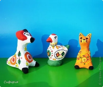 Dymkovo játékok, ország művészek