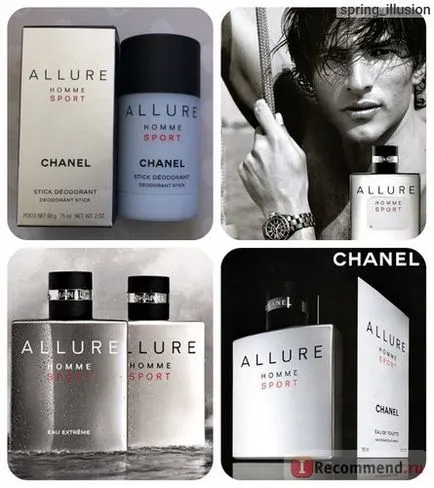 Дезодорант Chanel Allure Homme спорт стик дезодорант - «- Мъже - дезодорант за жени, защо