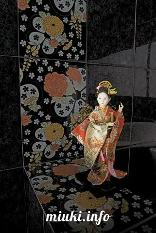 Дизайн плочки в японски стил, miuki Mikado • Virtual Япония