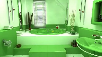 дизайн баня в дървена къща, ремонт на апартаменти снимка