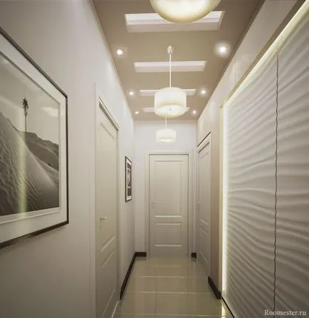 A design egy hosszú és keskeny folyosón - 35 kép a belső gondolatok