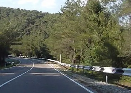 Road to Dzhanhot, Gelendzhik Kabardinka la Teshebs