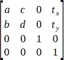 Матриця перетворень, webreference