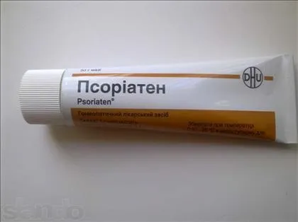 Мазь Псоріатен інструкція із застосування, ціна, відгуки, аналоги