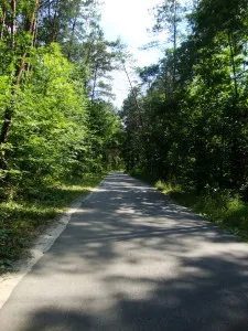 Kék-tó, vagy az útvonal - strand