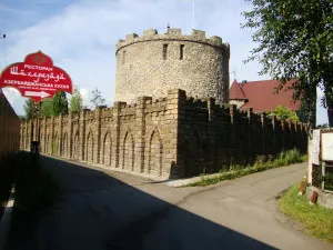 Kék-tó, vagy az útvonal - strand