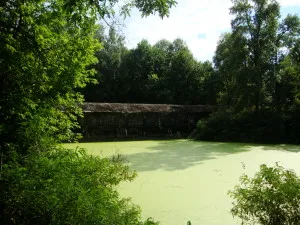 Blue Lake sau pe un traseu - plajă